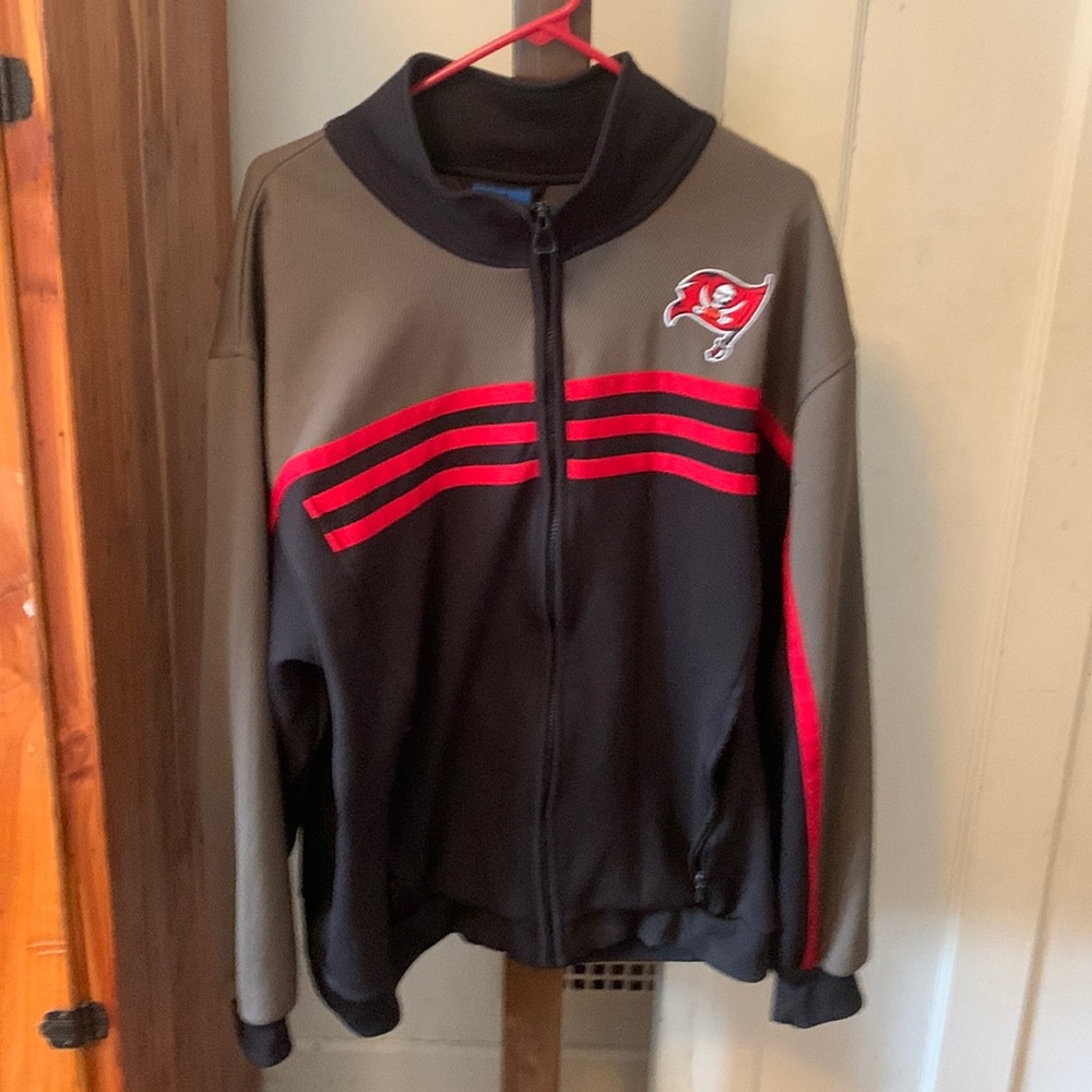 Adidas NFL Tampa Bay Buccaneers full zip light jacket XL
